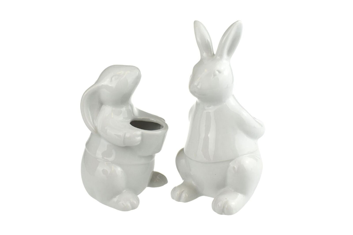 Kaper Kidz Pyo Bunny Vases Craft Kit Ceramic Painting Set Includes Paintbrush 5 Plus Age Range — image 6