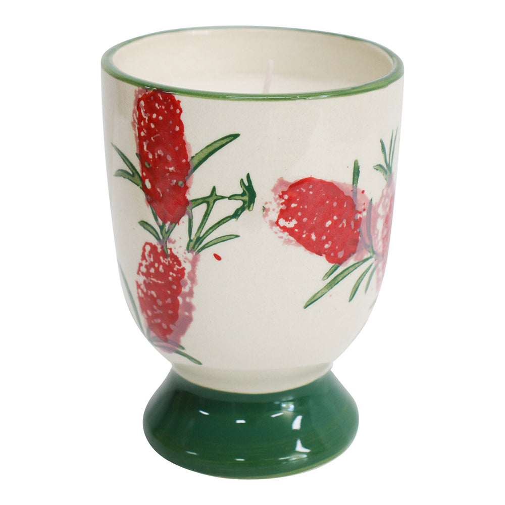 LVD Ceramic 12.5cm Scented Tealight Candle Home Fragrance Decorative Display Native
