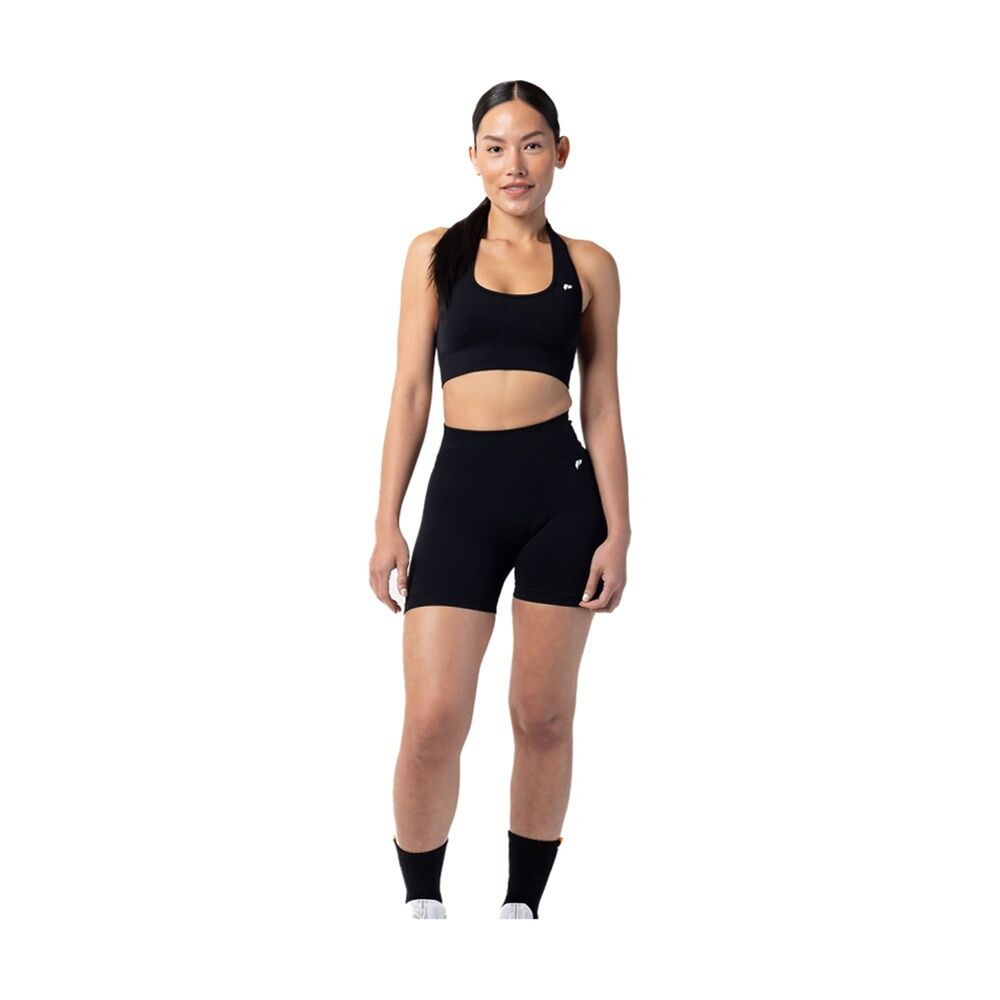 Lifesopeche Emmah Halter Neck Activewear Sports Bra Black Kaya