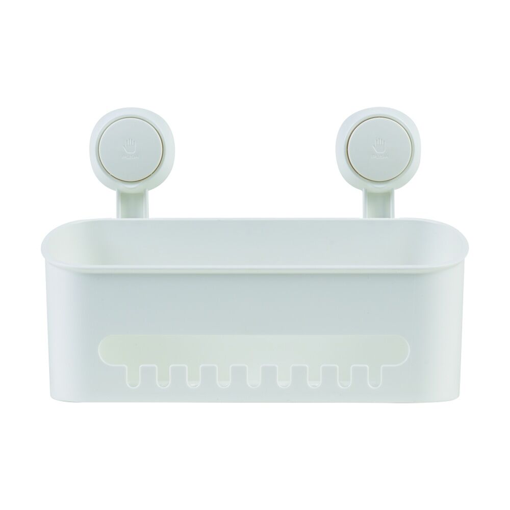 Companion Suction Shelf Bathroom Storage Multiple Hooks Drainage 10kg Companion — image 2