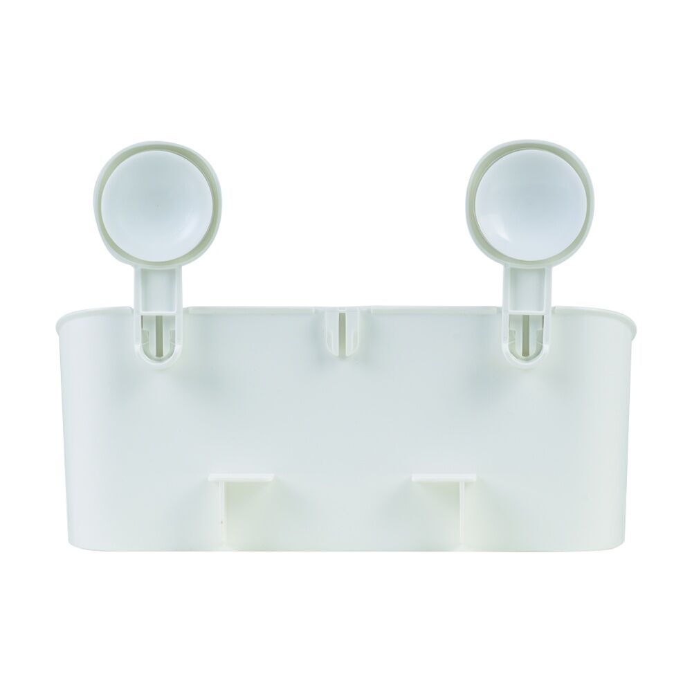 Companion Suction Shelf Bathroom Storage Multiple Hooks Drainage 10kg (4 Pack) — image 4