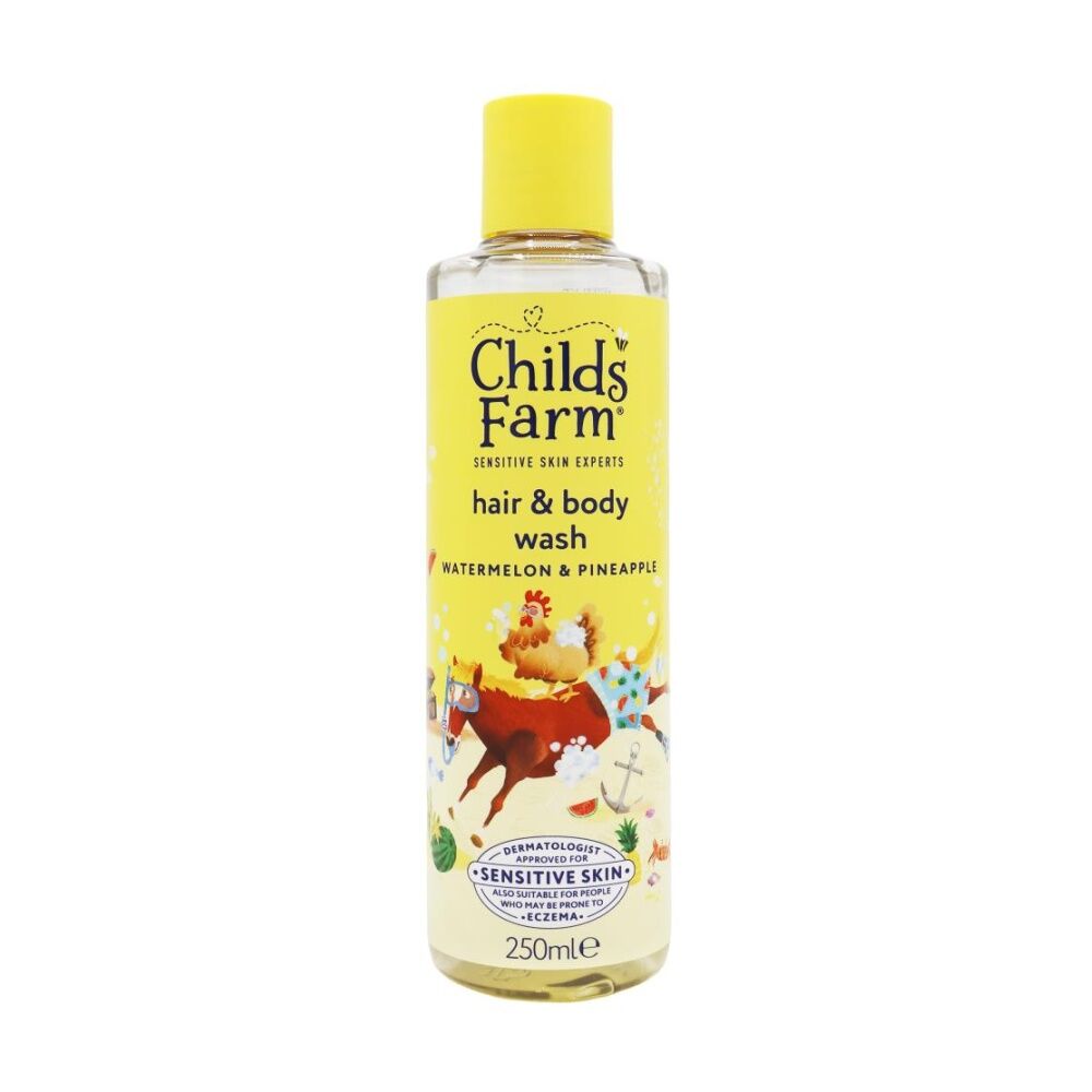 Childs Farm Kids Hair & Body Wash Watermelon Pineapple Scented 250ml (6 Pack) — image 2