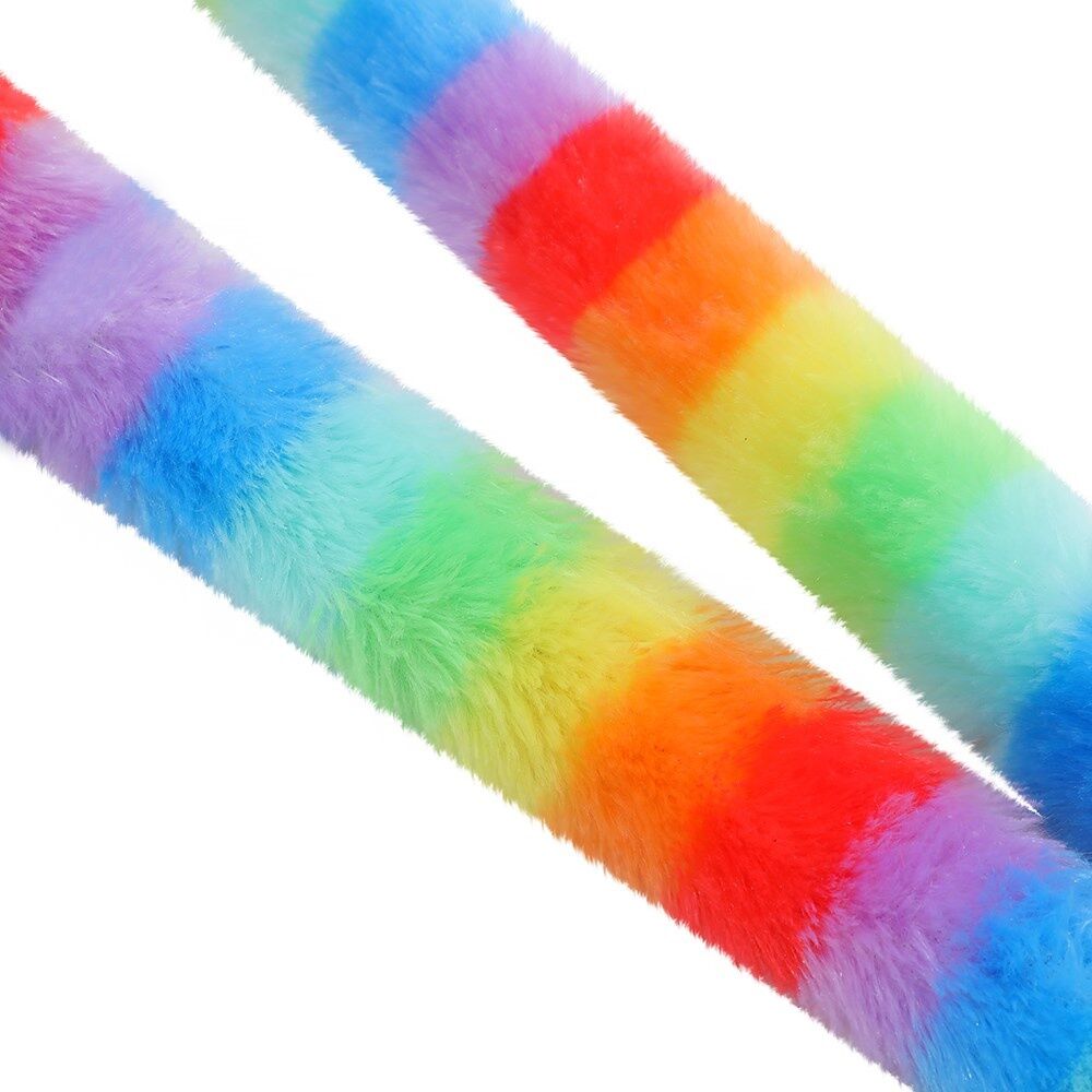 Paws and Claws Cara Cat Rainbow Dangler Wand Plush Crinkle Toy 1.5m (6 Pack) — image 7