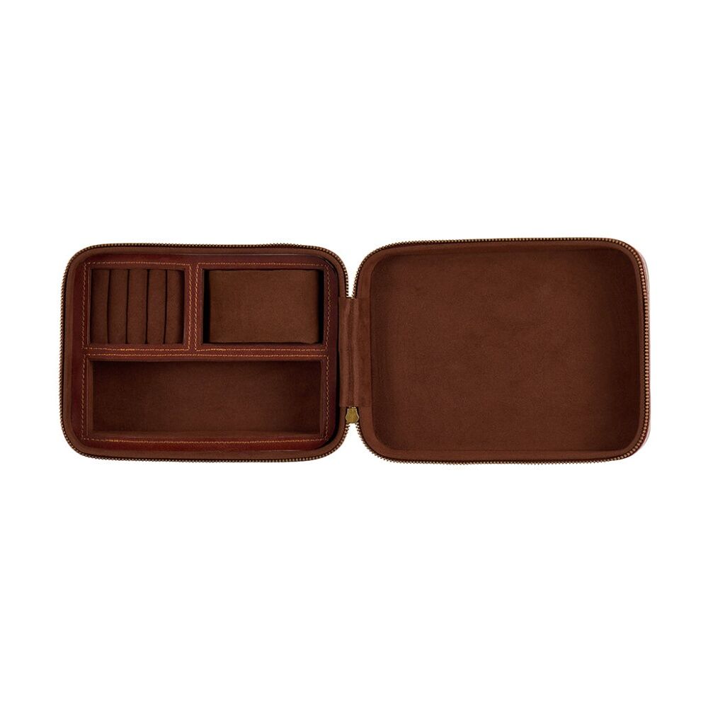 Annabel Trends 8.5x13.5cm Gentlemans Jewellery Travel Watch Box w/ Vegan Leather — image 5