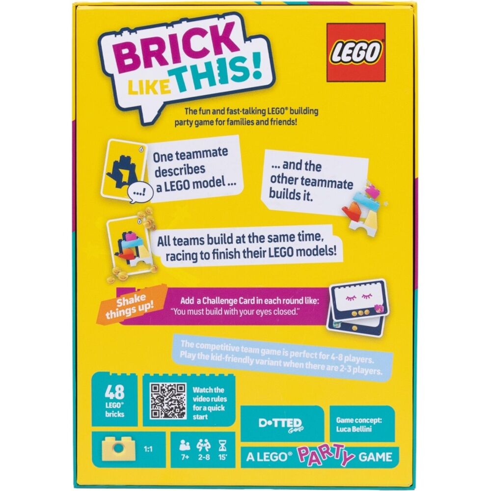 Dotted Games Lego Brick Like This Card Game 2-8 Players 7y+ — image 9
