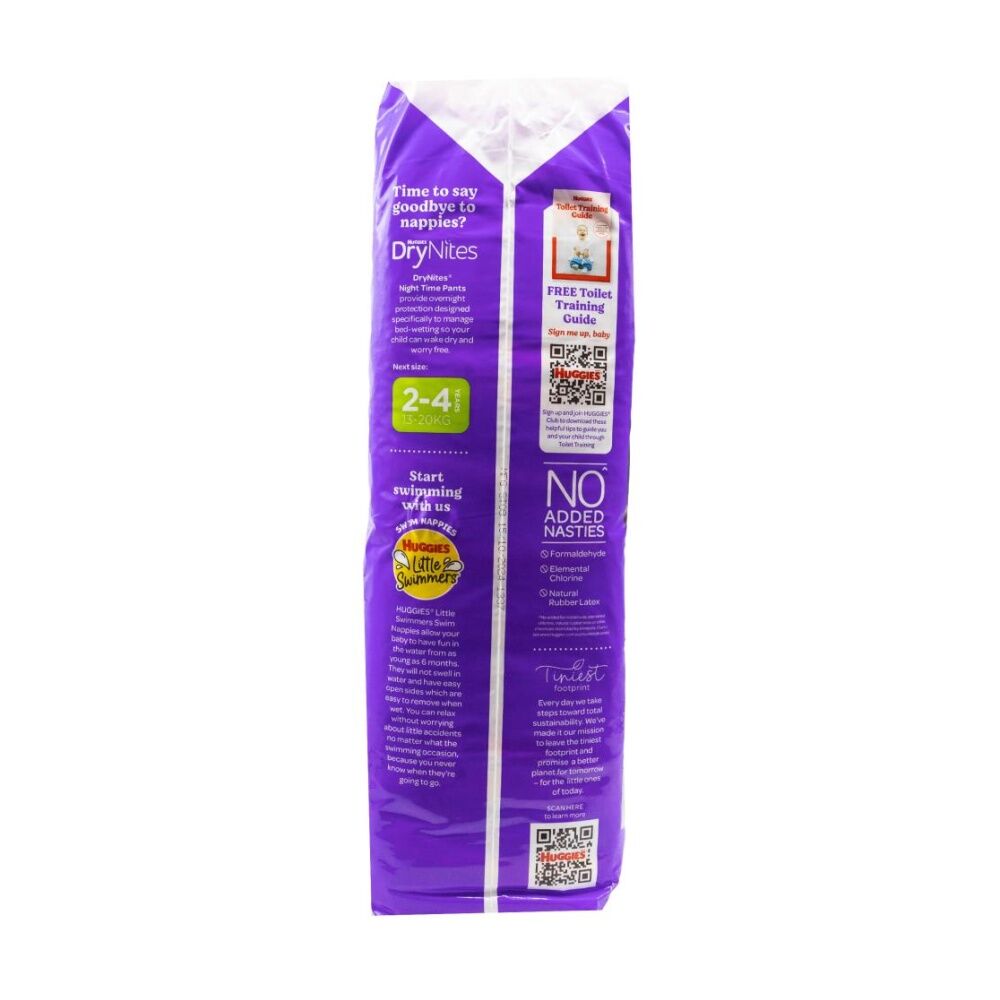Huggies Ultra & Rapid Dry Jumbo Nappy Pants Size 6 Boys 15kg+ (48 Pieces) — image 2