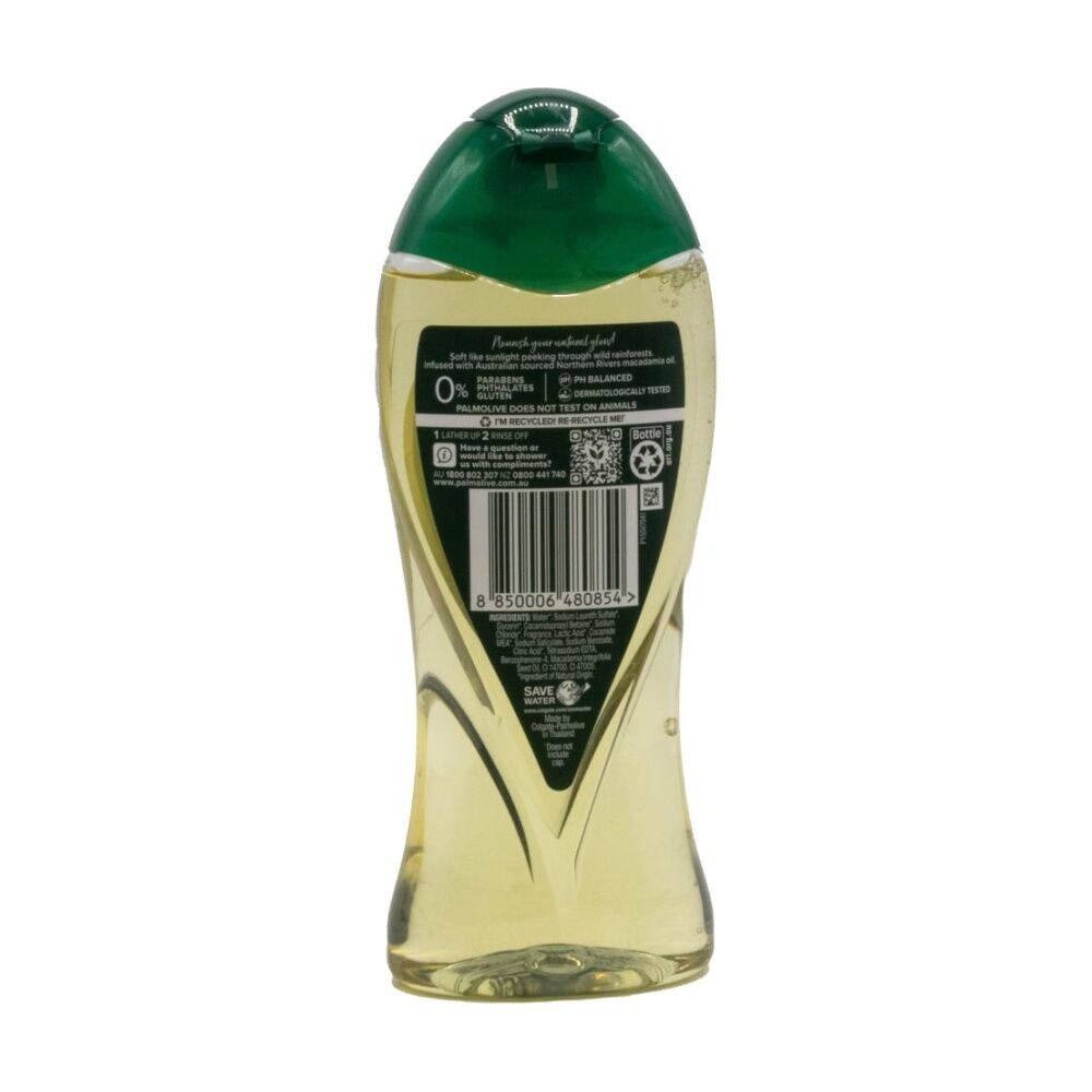 Palmolive Macadamia Oil & Peony Luminous Oils Hydratng Body Wash 400mL — image 2