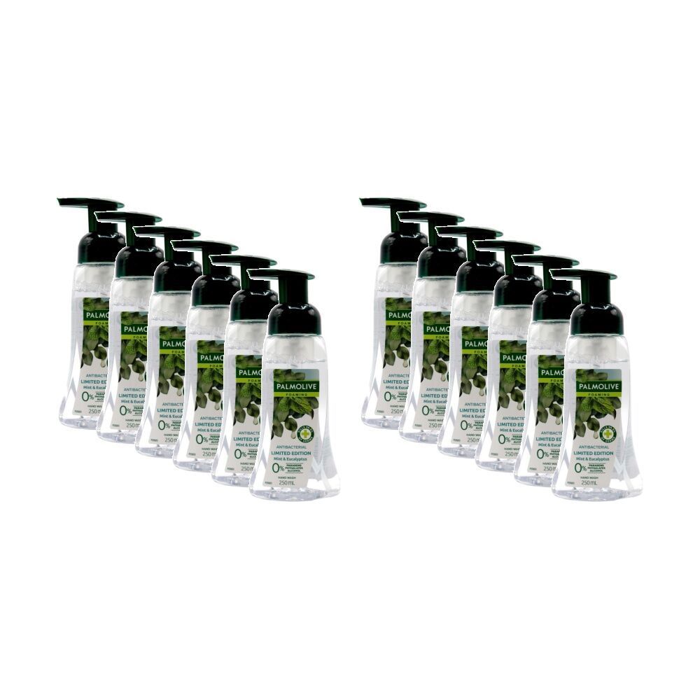 Palmolive 12PK Foaming Hand Wash Antibacterial Eucalyptus