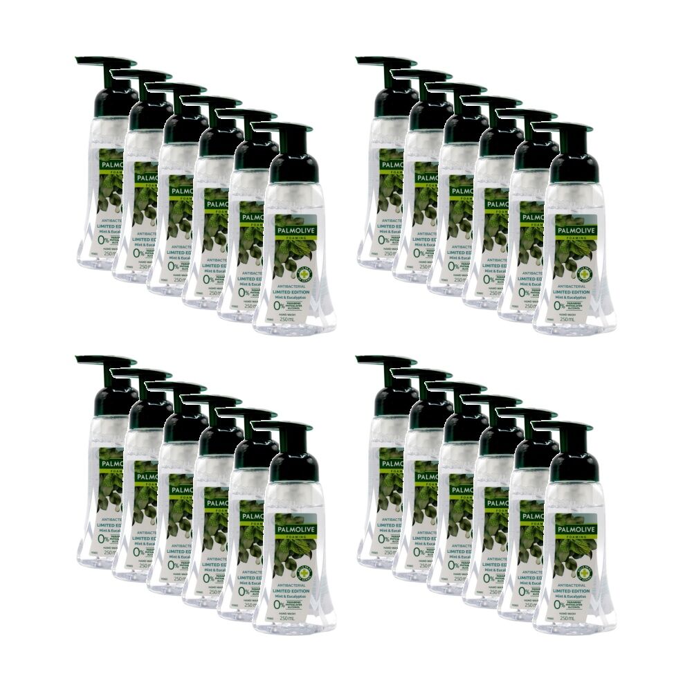 Palmolive Foaming Hand Wash Antibacterial Mint Eucalyptus Limited Edition (24 Pack)