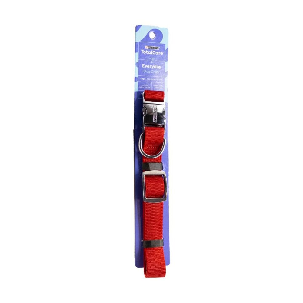 Purina 45-75cm Total Care Everyday Adjustable Dog Collar Large Assorted