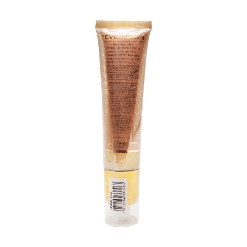 Revolution 15mL Super Dewy Tinted Moisturiser Fair - Lightweight Hydrating Foundation Fair 15ml — image 2