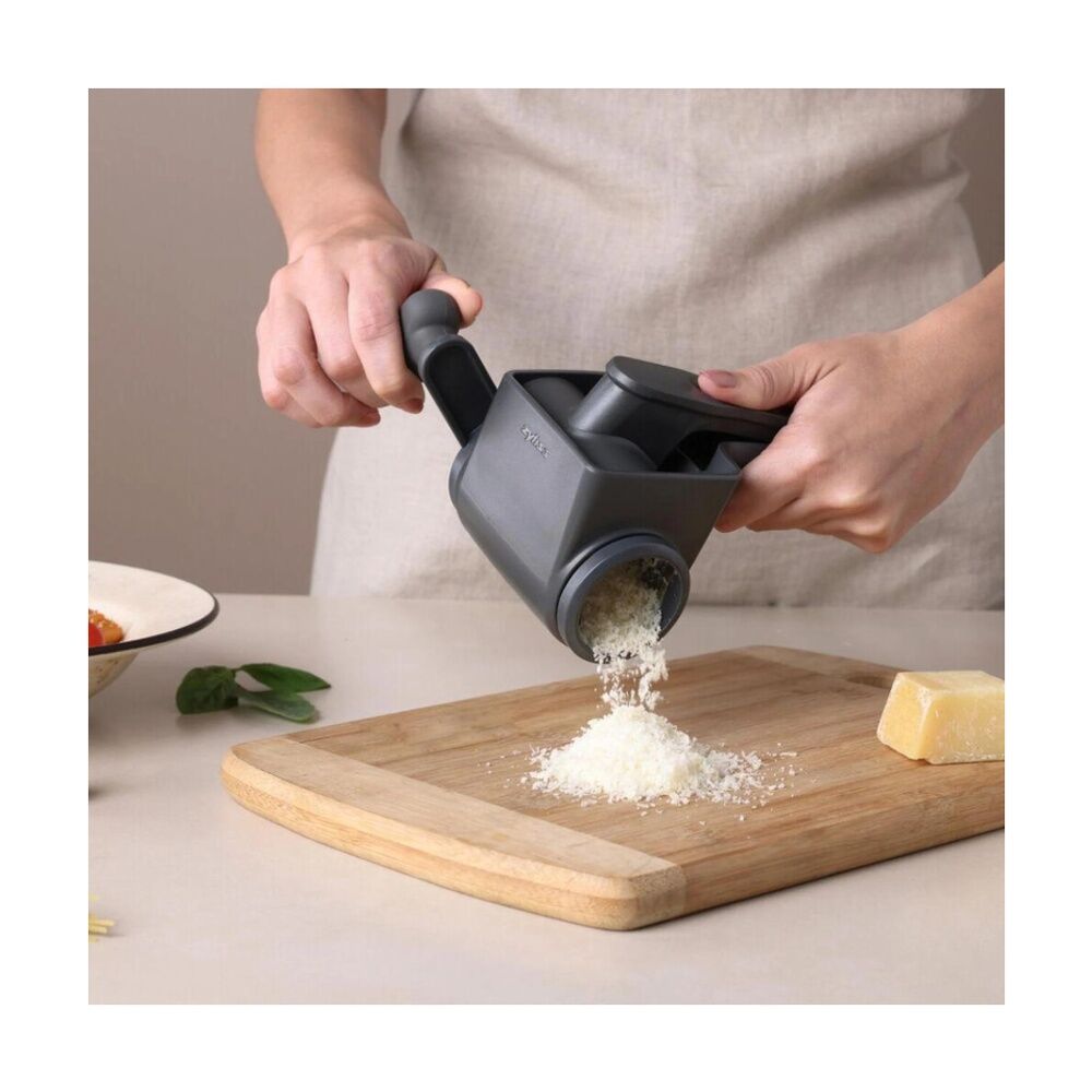 Zyliss Professional Cheese Grater Stainless Steel Drum Smooth Precise Grating Zyliss — image 3