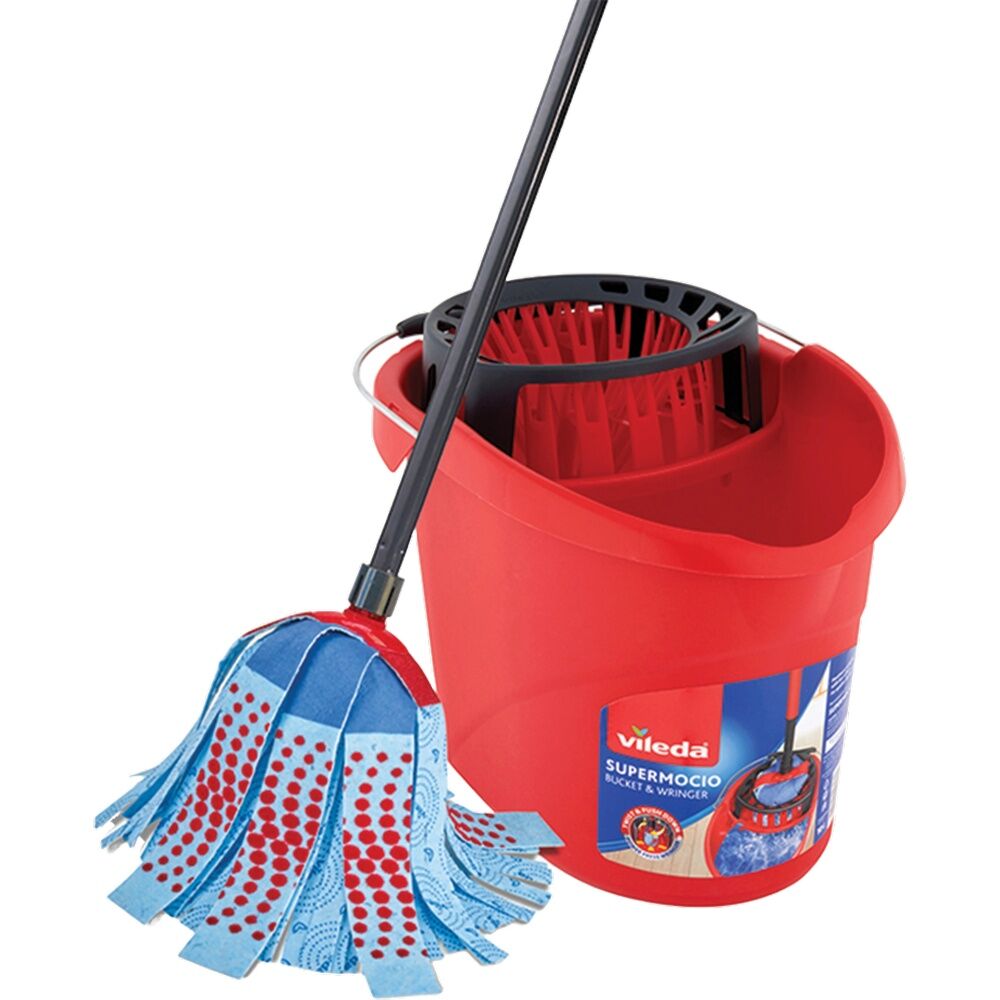 Vileda 4x2pc Vileda SuperMocio 3 Action Mop Refill Pack Three Cleaning Zones (4 Pack) — image 8