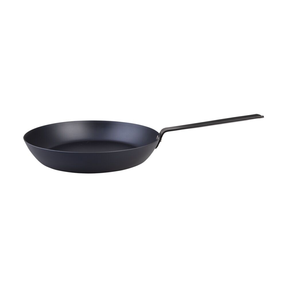 Evolv Pre-Seasoned Heavy Gauge Fast Heat Carbon Steel Fry Pan 28cm Evolv — image 4