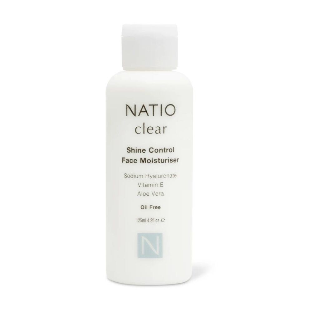 Natio Face Moisturiser Clear Shine Control Sodium Hyaluronate 125ml (12 Pack) — image 2