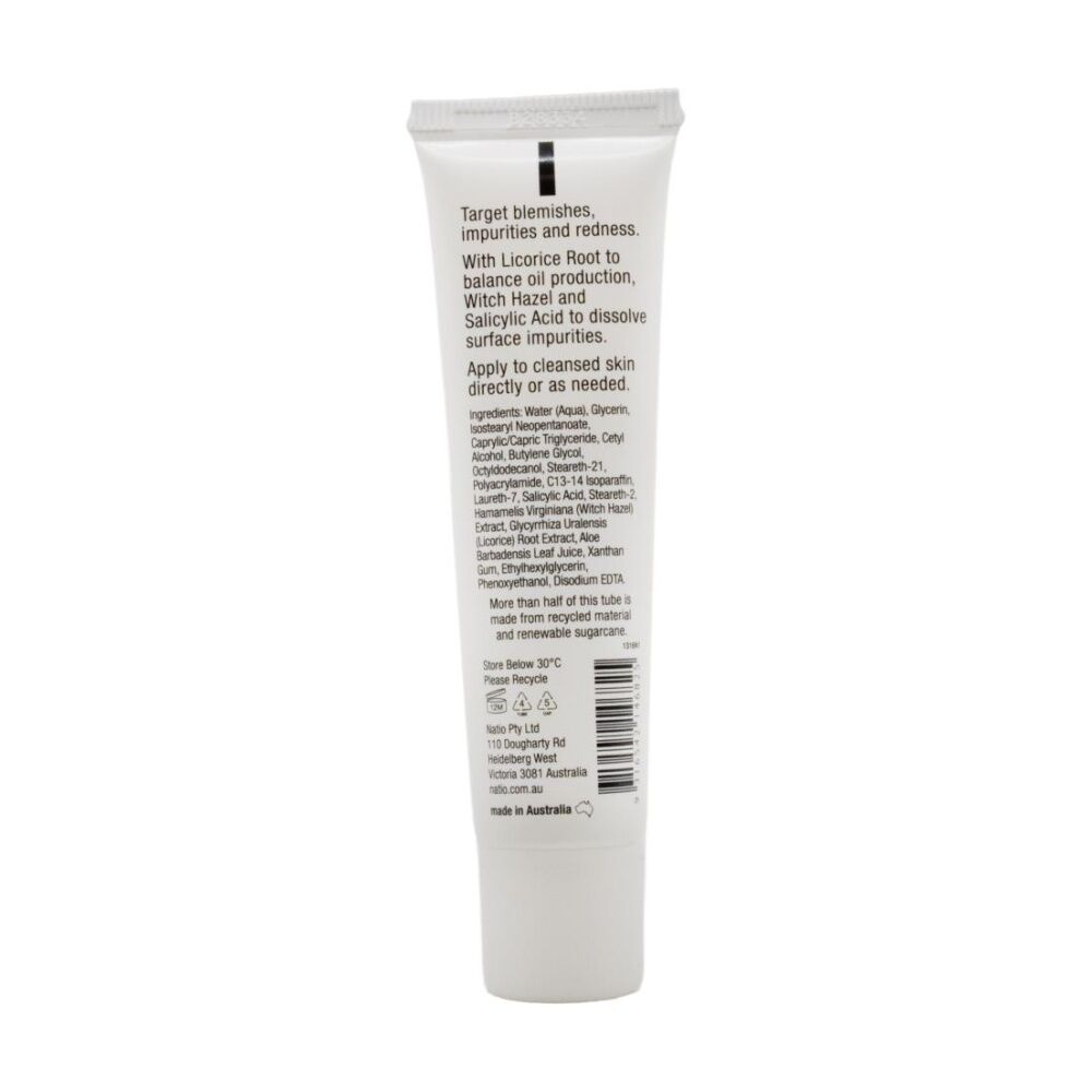 Natio Spot Treatment Clear Quick Fix Licorice Root Witch Hazel 20ml Natio — image 2
