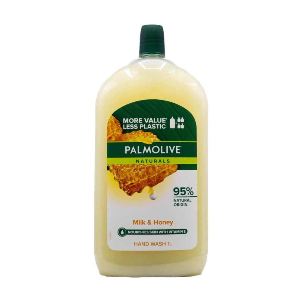 Palmolive 1L Vitamin E Milk & Honey Antibacterial Hand Wash Refill Bottle