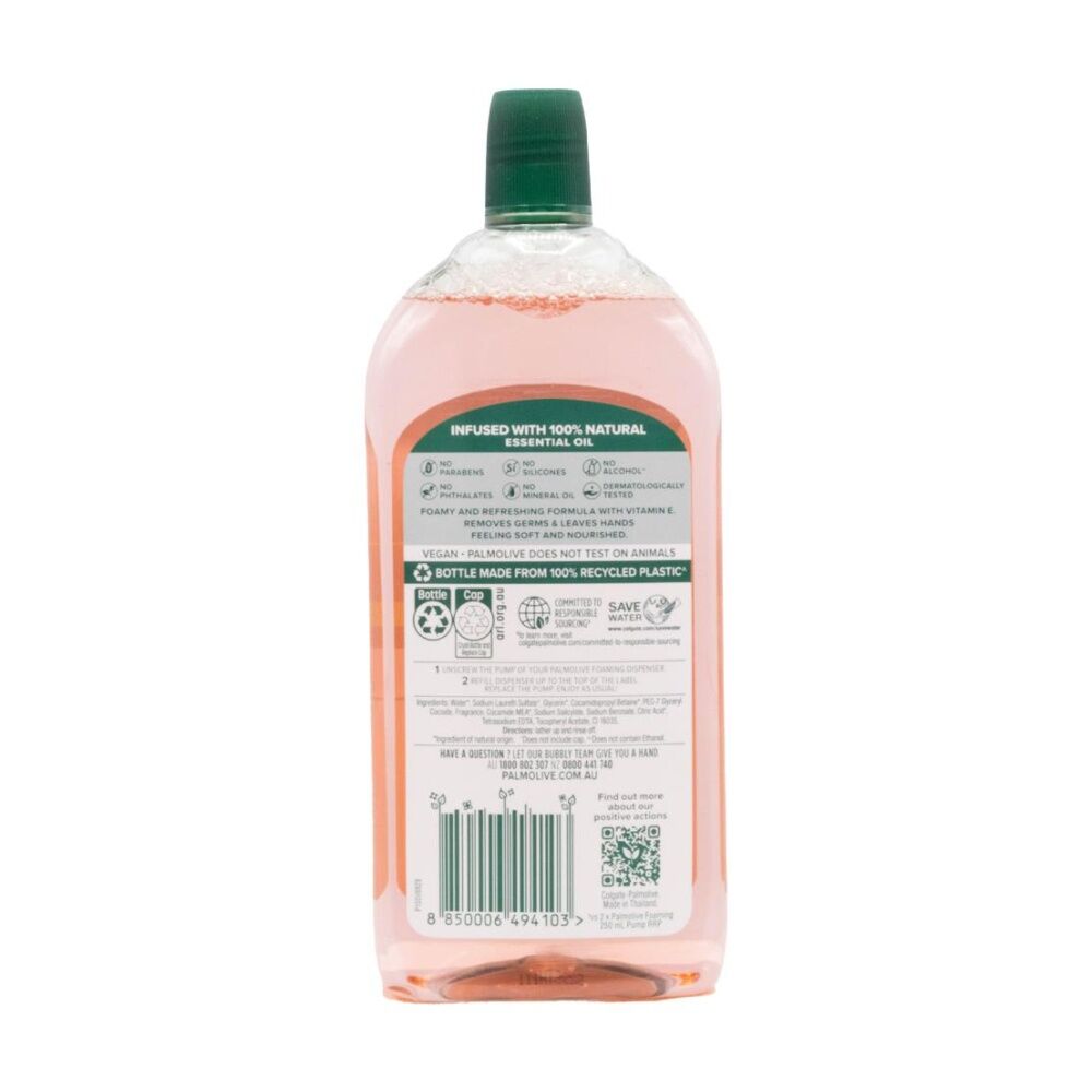 Palmolive Foaming Antibacterial Handwash Refill Cherry Blossom 500ml (12 Pack) — image 3