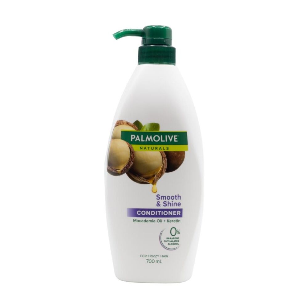 Palmolive Smooth & Shine Macadamia Keratin Conditioner For Frizzy Hair 700ml Palmolive