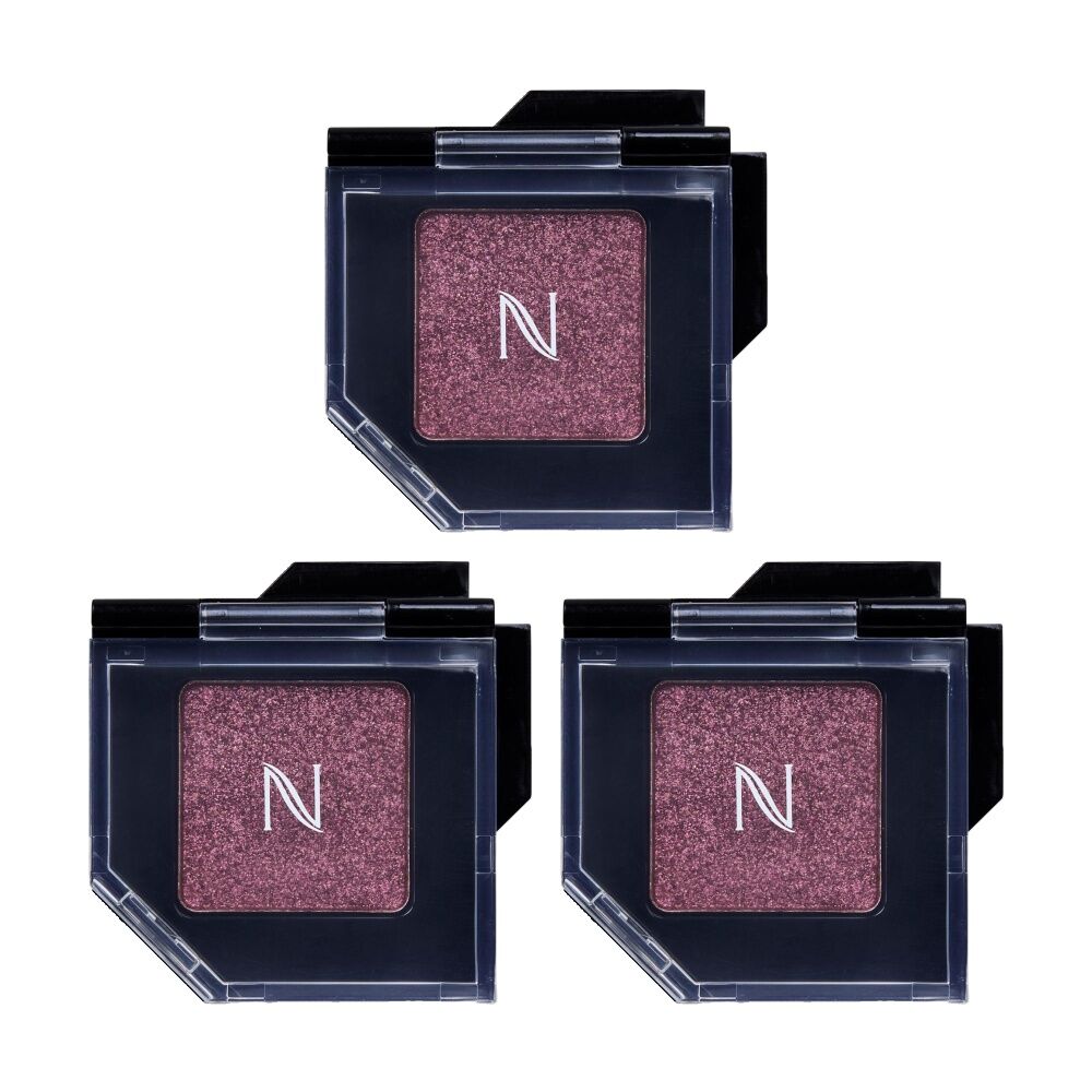 Natio Eyeshadow Single Colour Compact Cosmetic Makeup Product Quartz 1g (3 Pack)