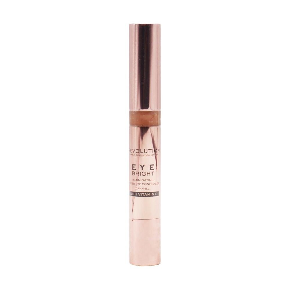 Revolution Eye Bright Concealer Illuminating Under-Eye Makeup Caramel 4g (3 Pack) — image 2