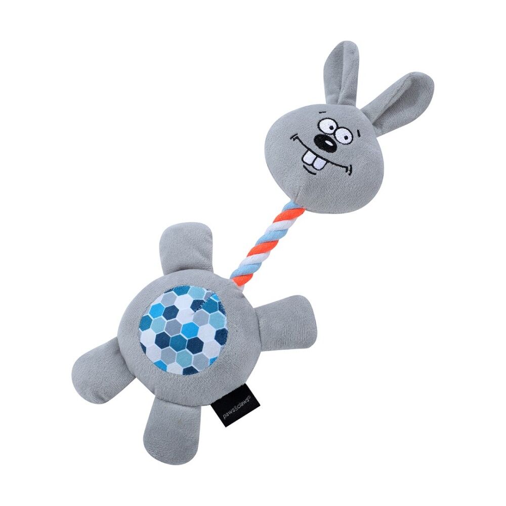 Paws and Claws Plush Farm Animals Dog Pet Toy 31-35cm w/ Squeaker Assorted (6 Pack) — image 10