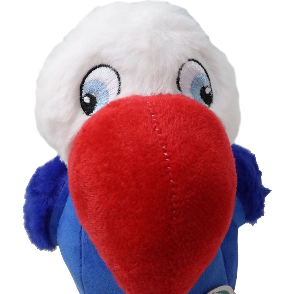 Paws and Claws Super Soft Jumbo Bird Plush Dog Pet Toy w/ Squeaker 30x22cm (6 Pack) — image 4