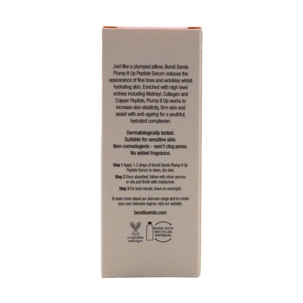 Bondi Sands Peptide Serum Plump It Up Hydrating Matrixyl Collagen 30mL (6 Pack) — image 5