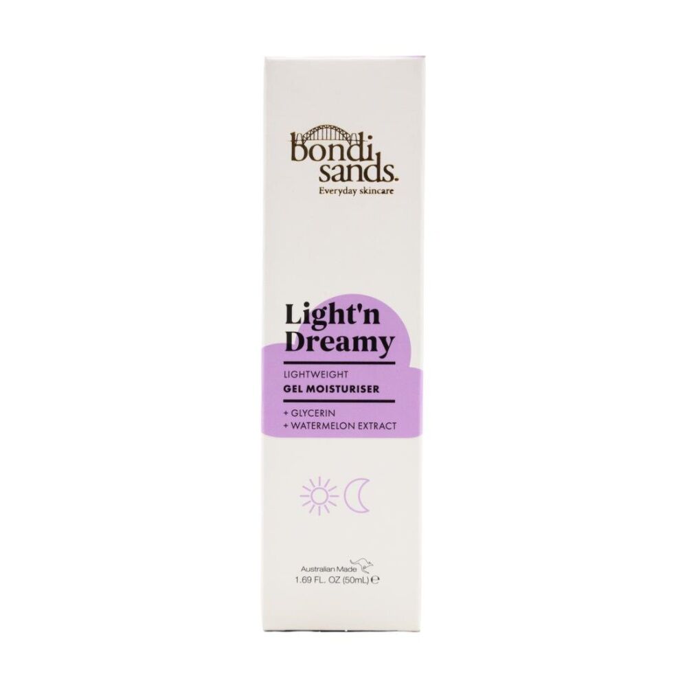 Bondi Sands Gel Moisturiser Light N Dreamy Glycerin Watermelon Extract 50ml (12 Pack) — image 2