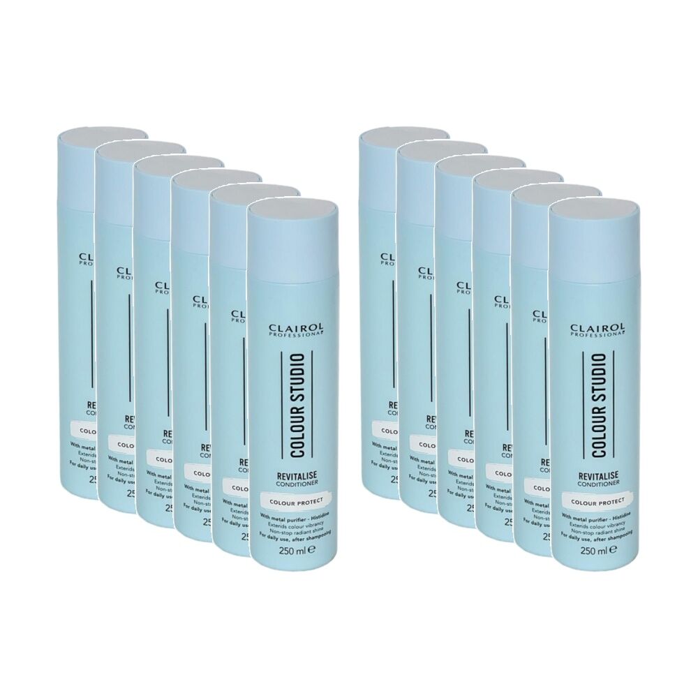 Clairol Professional Colour Studio Revitalise Hair Conditioner 250ml (12 Pack)