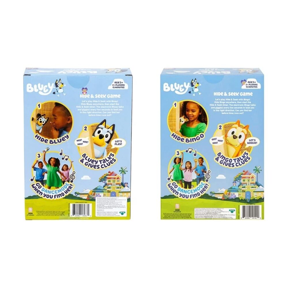 Bluey Games Hide & Seek Interactive Electronic Figure Asstd 3y+ 15cm — image 5