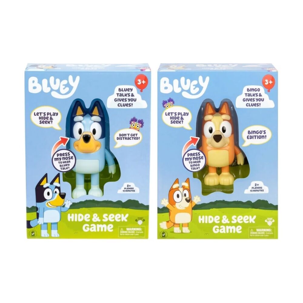 Bluey Games Hide & Seek Interactive Electronic Figure Asstd 3y+ 15cm — image 3