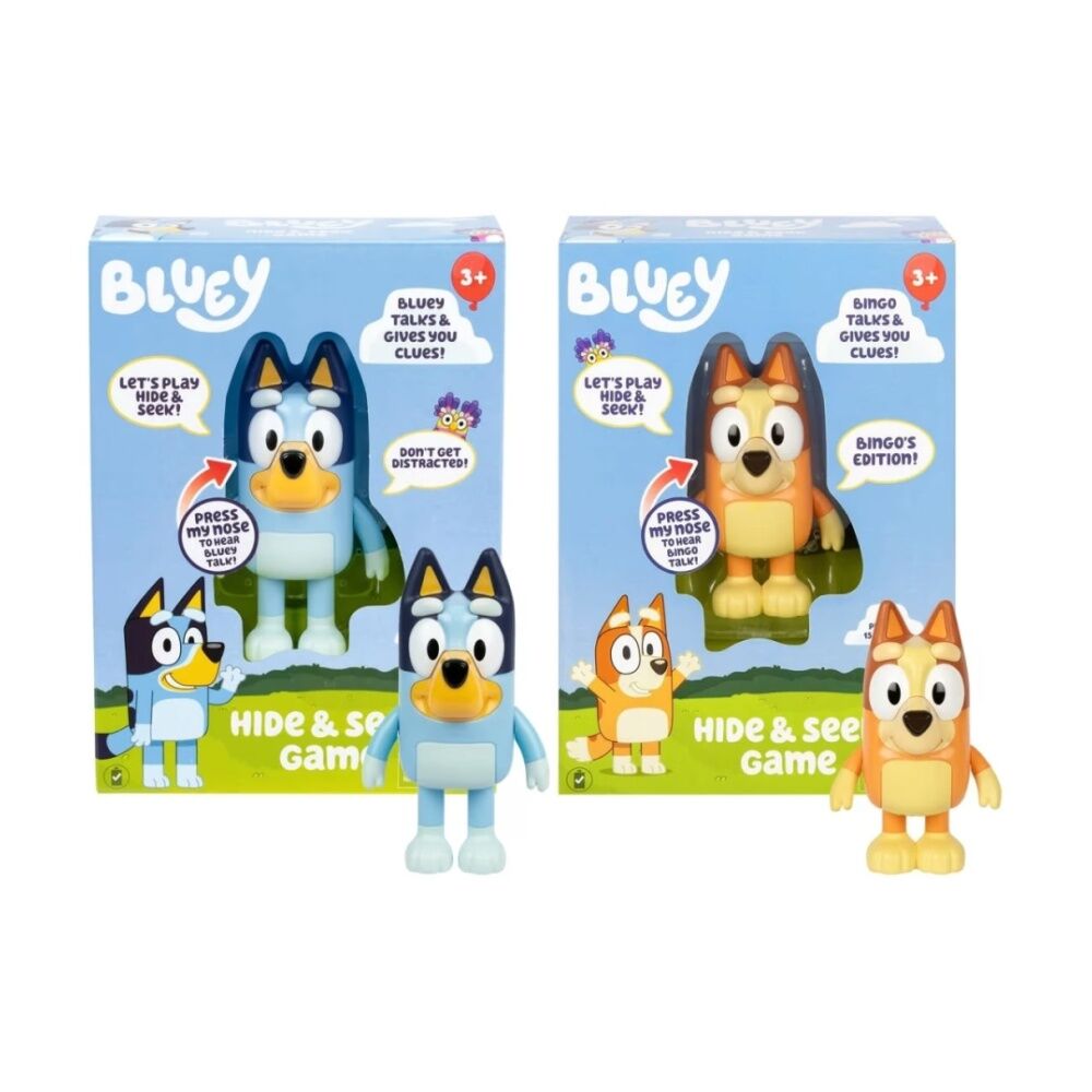 Bluey Games Hide & Seek Interactive Electronic Figure Asstd 3y+ 15cm — image 4