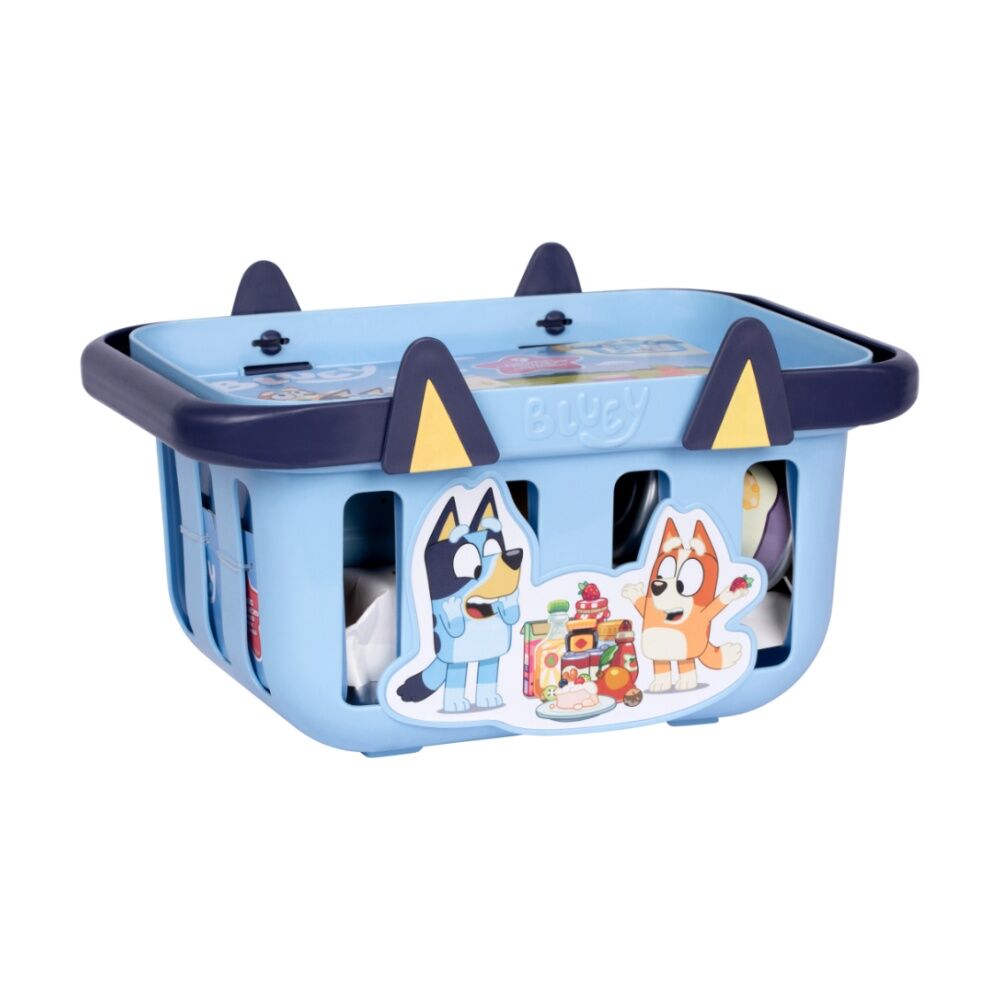 Bluey Role Play Shopping Basket Toy For Kids Bluey — image 4