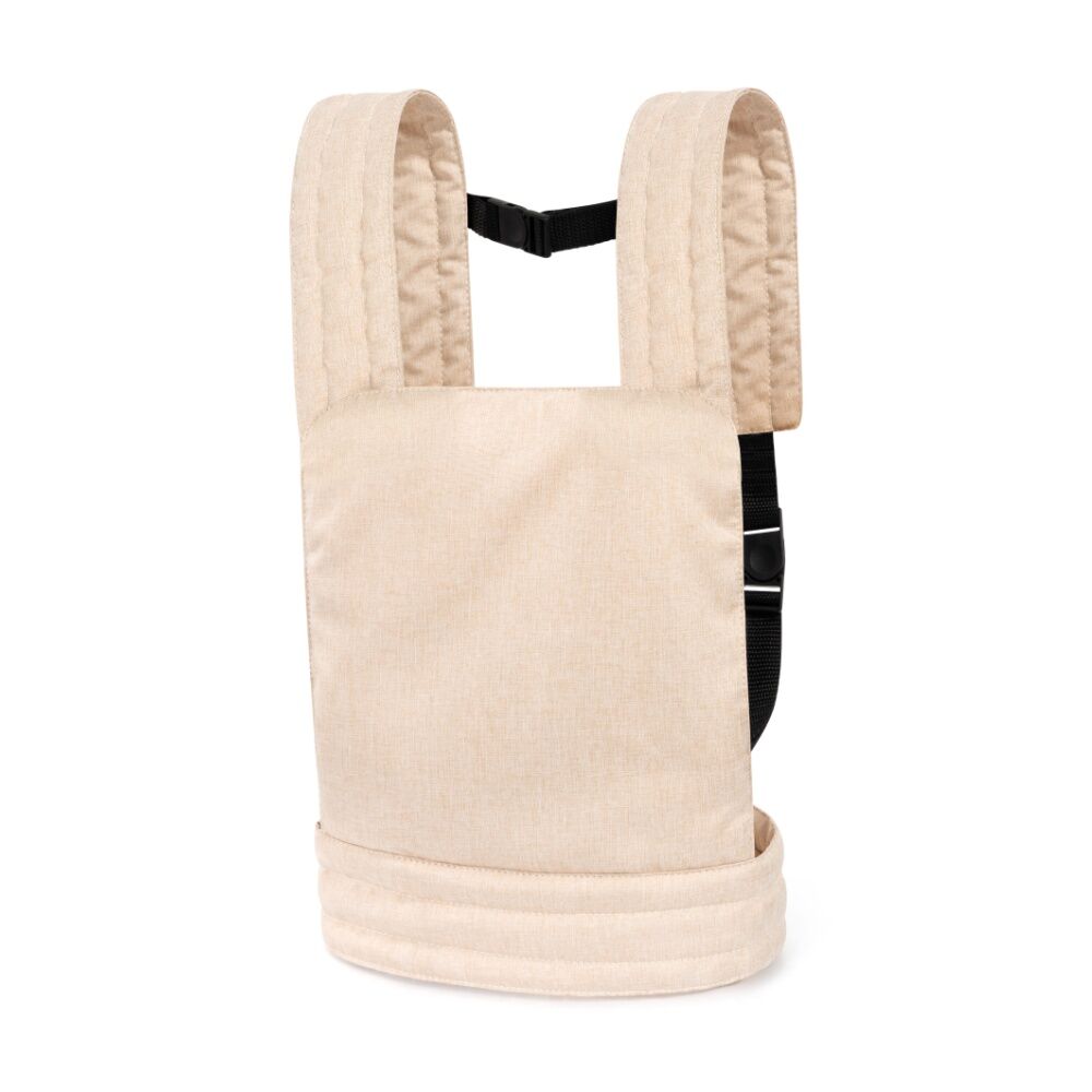 Bayer Doll Carrier Adjustable Straps Comfortable Carry For Dolls Beige 46cm Bayer