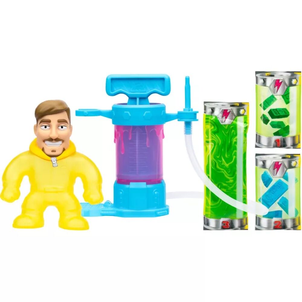 Mrbeast Lab Stretchy Hero Creator Pack Hazmat Jimmy Figure 5y+ Mrbeast Lab — image 4