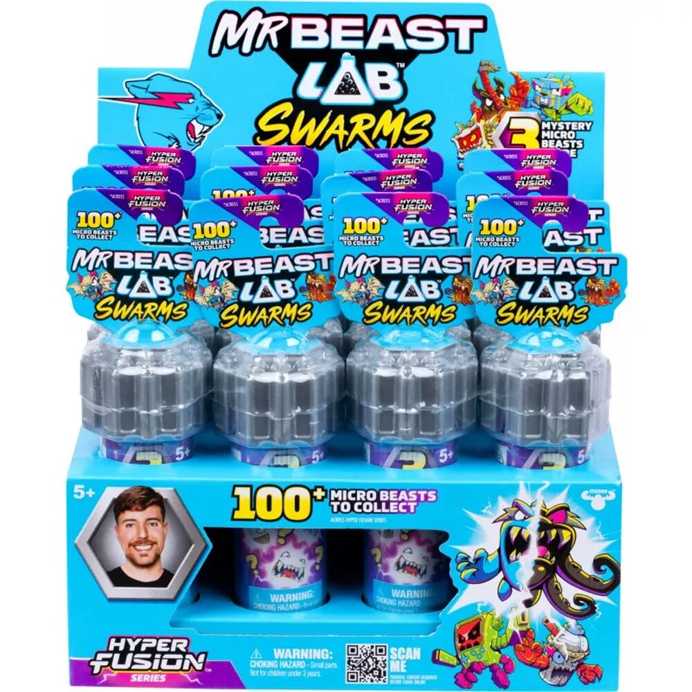 Mrbeast Lab Swarms S3 Fusion Pod Micro Beasts Asstd (3 Pieces) — image 2
