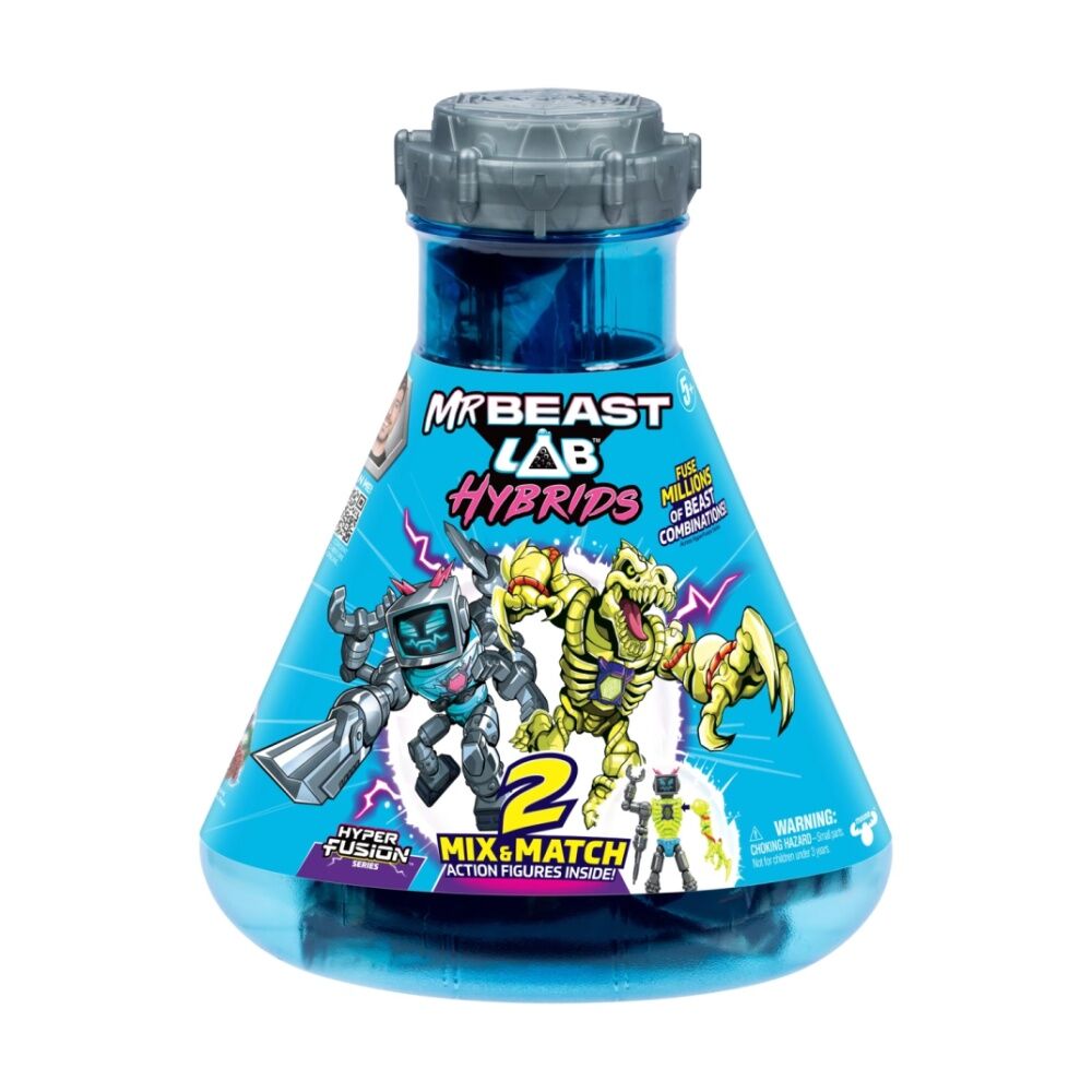 Mrbeast Lab Hybrids Multi Pack Action Figures Assorted (2 Pieces)