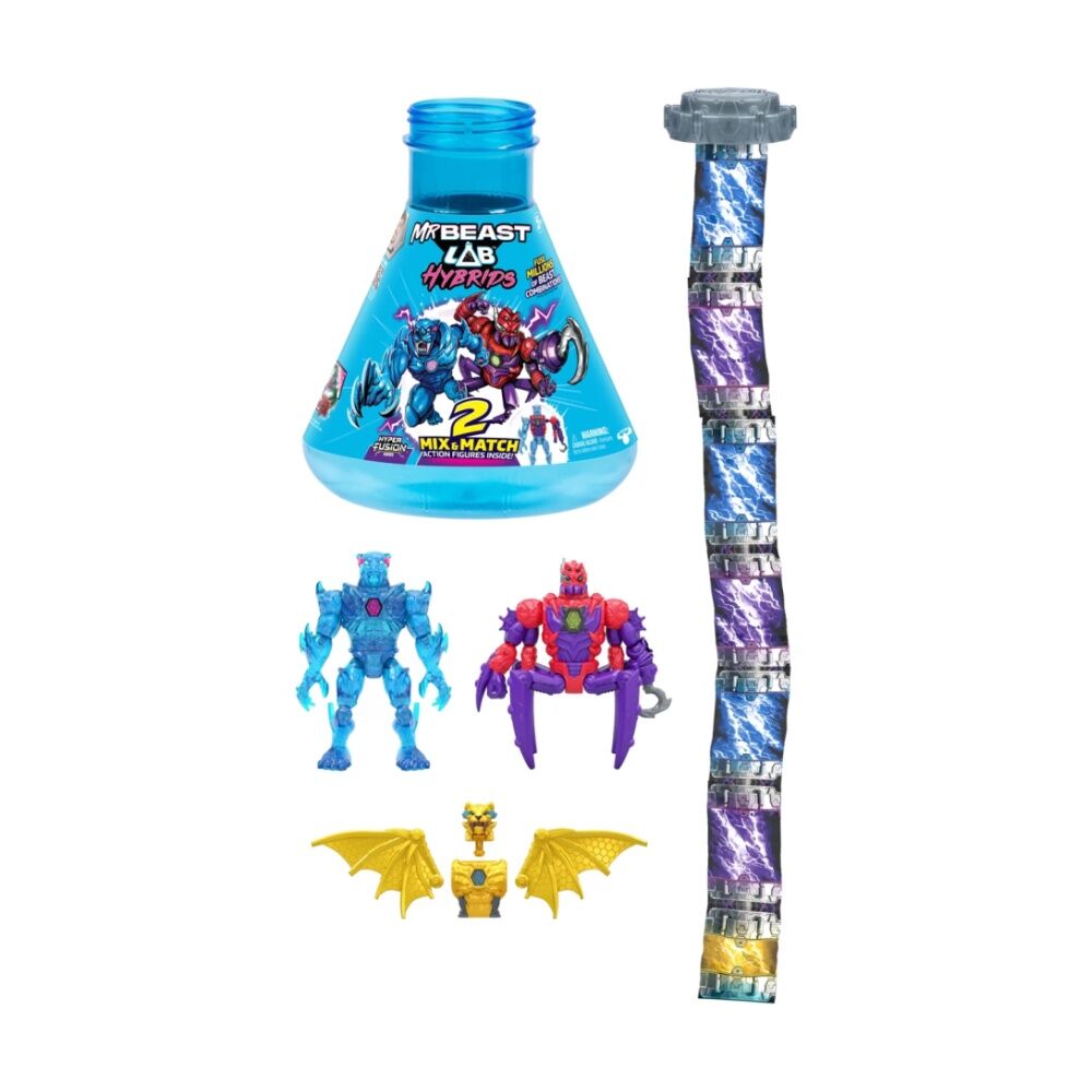 Mrbeast Lab Hybrids Multi Pack Action Figures Assorted (2 Pieces) — image 3