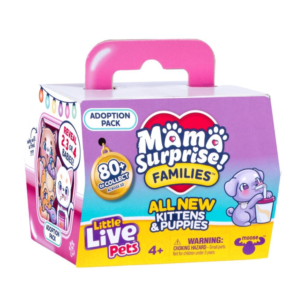 Little Live Pets Mama Surprise Families Series 2 Adoption Pack 18Pc Assorted Collectible Toys