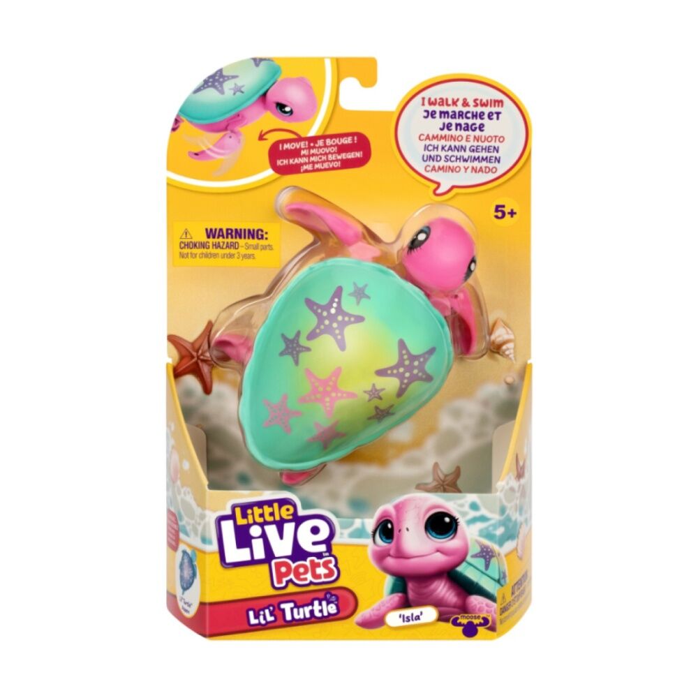 Little Live Pets Lil' Turtle Swim & Walk Interactive Asstd 5y+ (2 Pack) — image 3