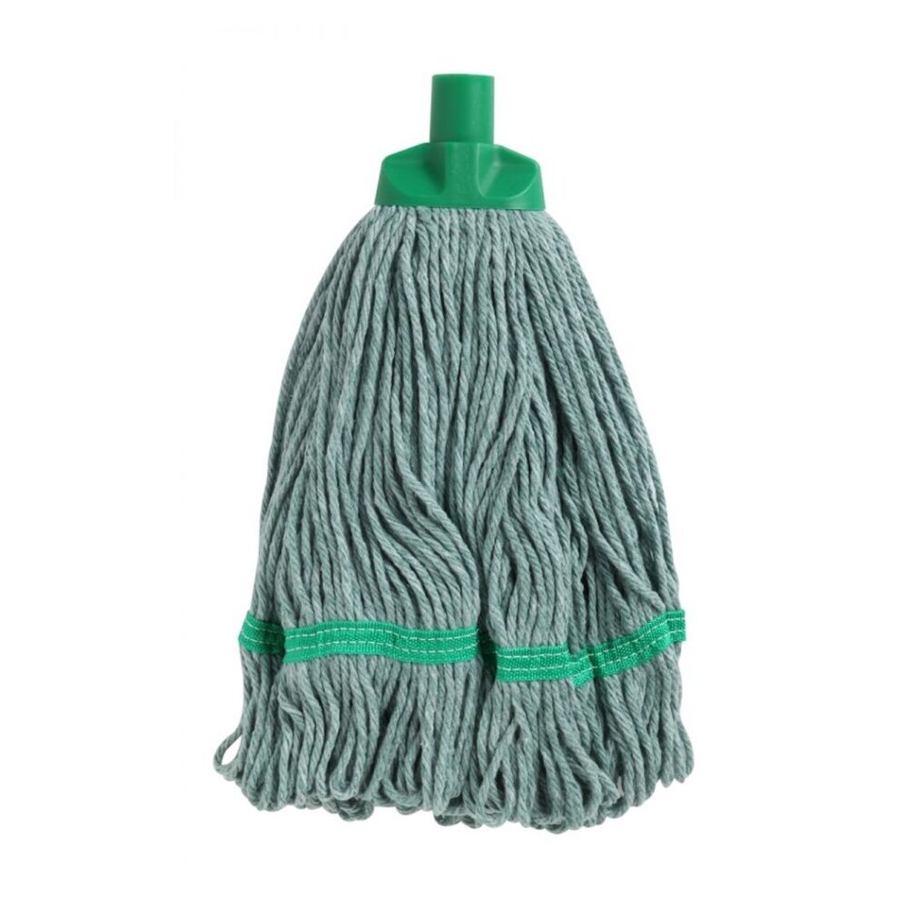 Edco Green 350g Enduro Heavy Duty Loop Ends Durable Yarn Round Mop
