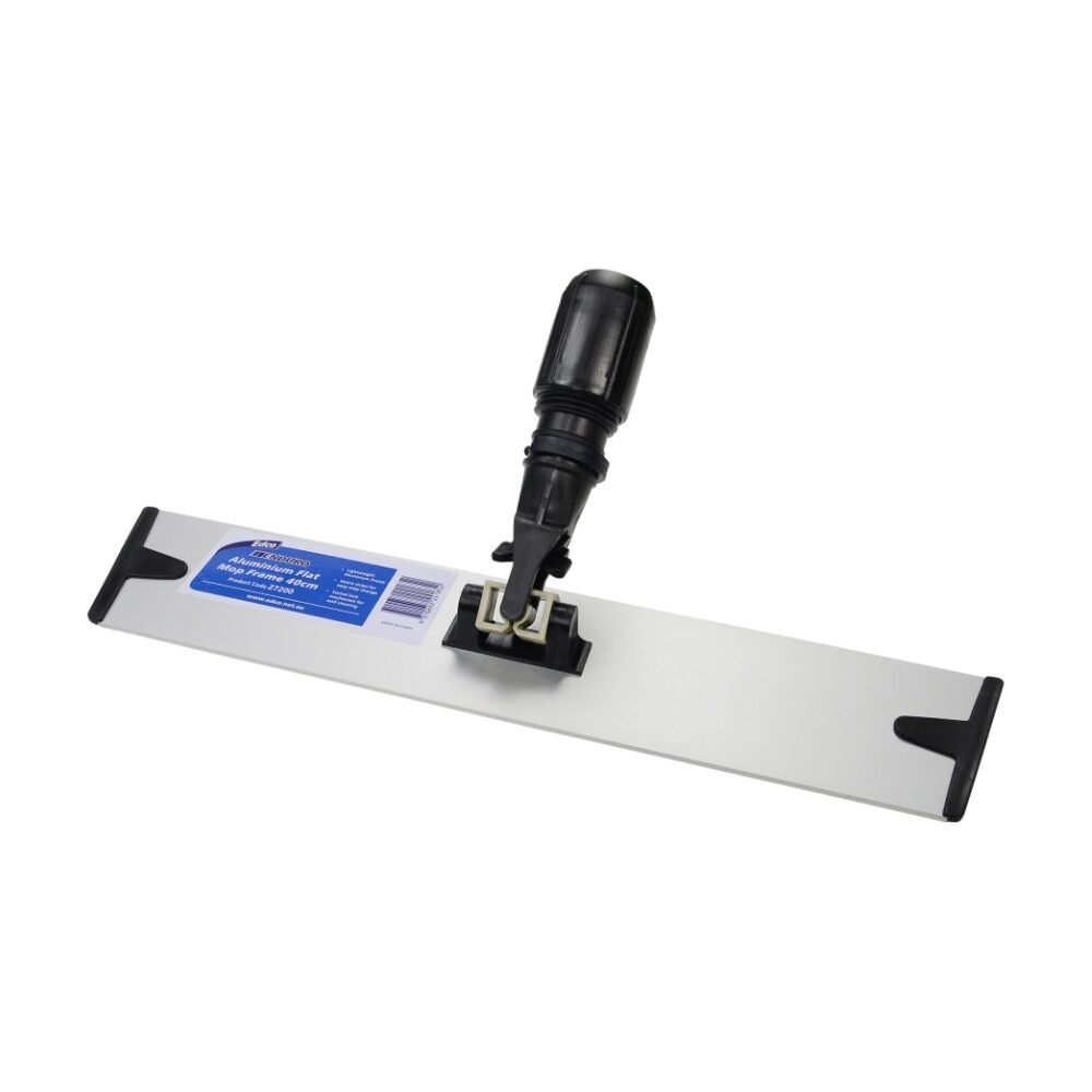 Edco Enduro Swivel Mechanism Aluminium Flat Mop Lightweight Frame — 40cm