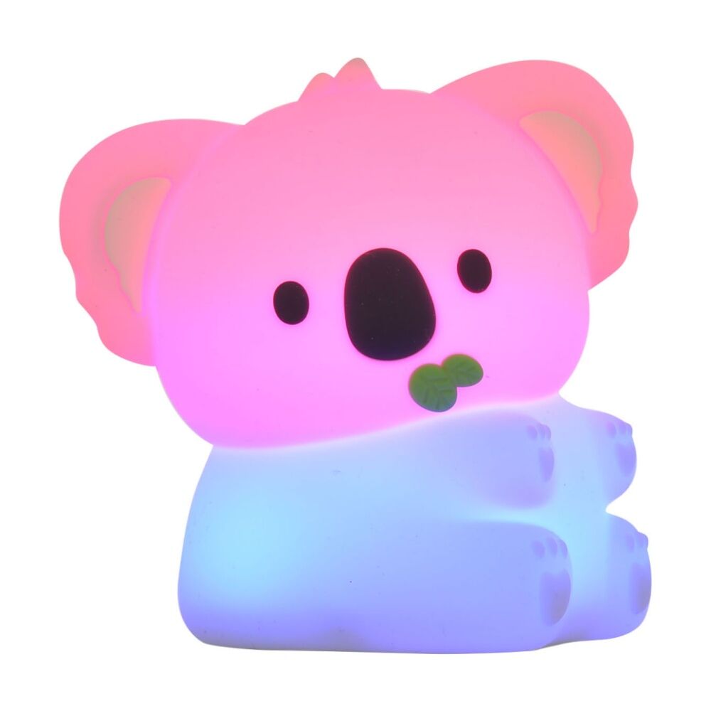 Gibson Gifts Koala LED Night Light Rechargeable Silicone Grey — image 2