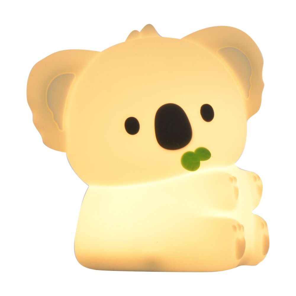 Gibson Gifts Koala LED Night Light Rechargeable Silicone Grey — image 3