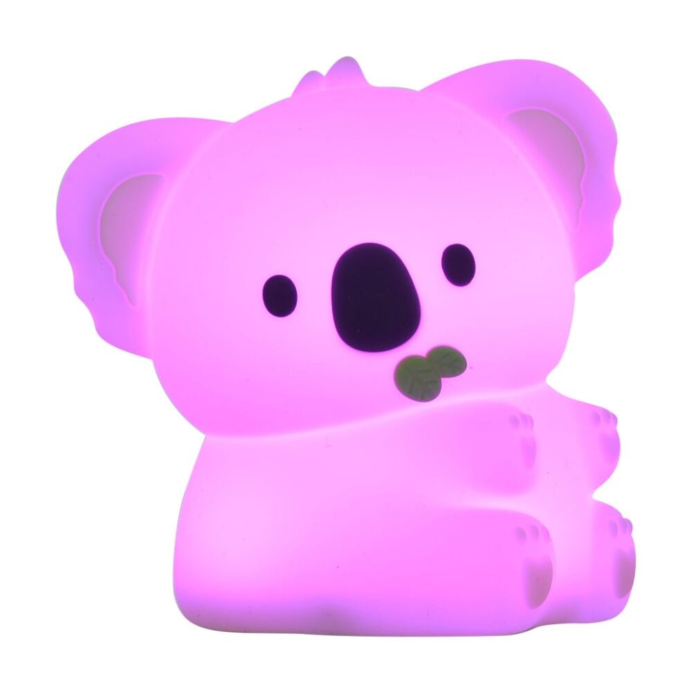 Gibson Gifts Koala LED Night Light Rechargeable Silicone Grey — image 4