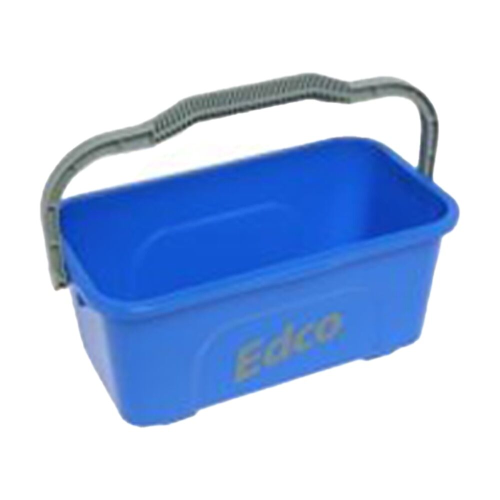 Edco Blue 11L All-Purpose Mop and Squeegee Bucket w/ Durable Handle