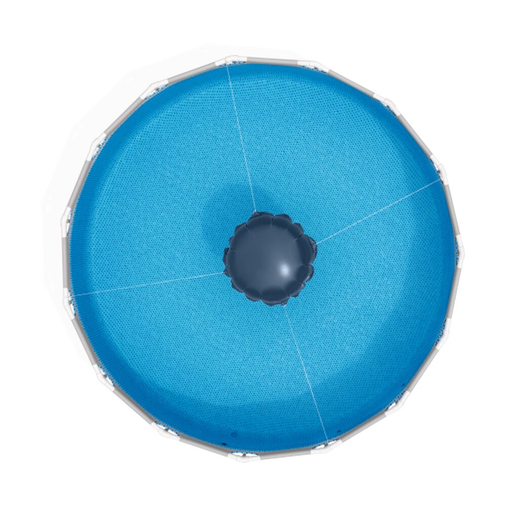 Intex Winterizing Pool Pillow - Absorbs Pressure From Ice Expansion - Fits Round Pools Up To 7.32m - Includes 4 Securing Ropes - 91cm x 50cm Blue PVC — image 7