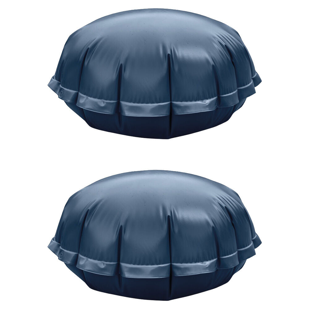 Intex Winterizing Pool Pillow With Ropes For Ice Expansion 91x50cm Blue (2 Pack)