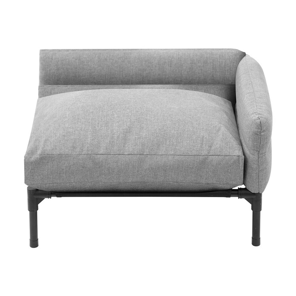 Paws and Claws Elevated Sofa Pet Dog Bed 64.5x49x38.5cm Linen Grey Medium (2 Pack) — image 4